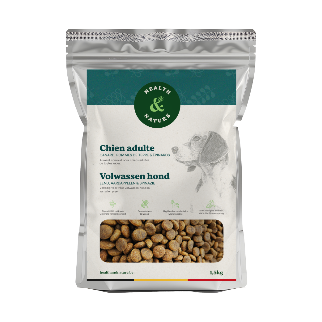 Croquettes Chien Adulte 1,5kg échantillon à -50%
