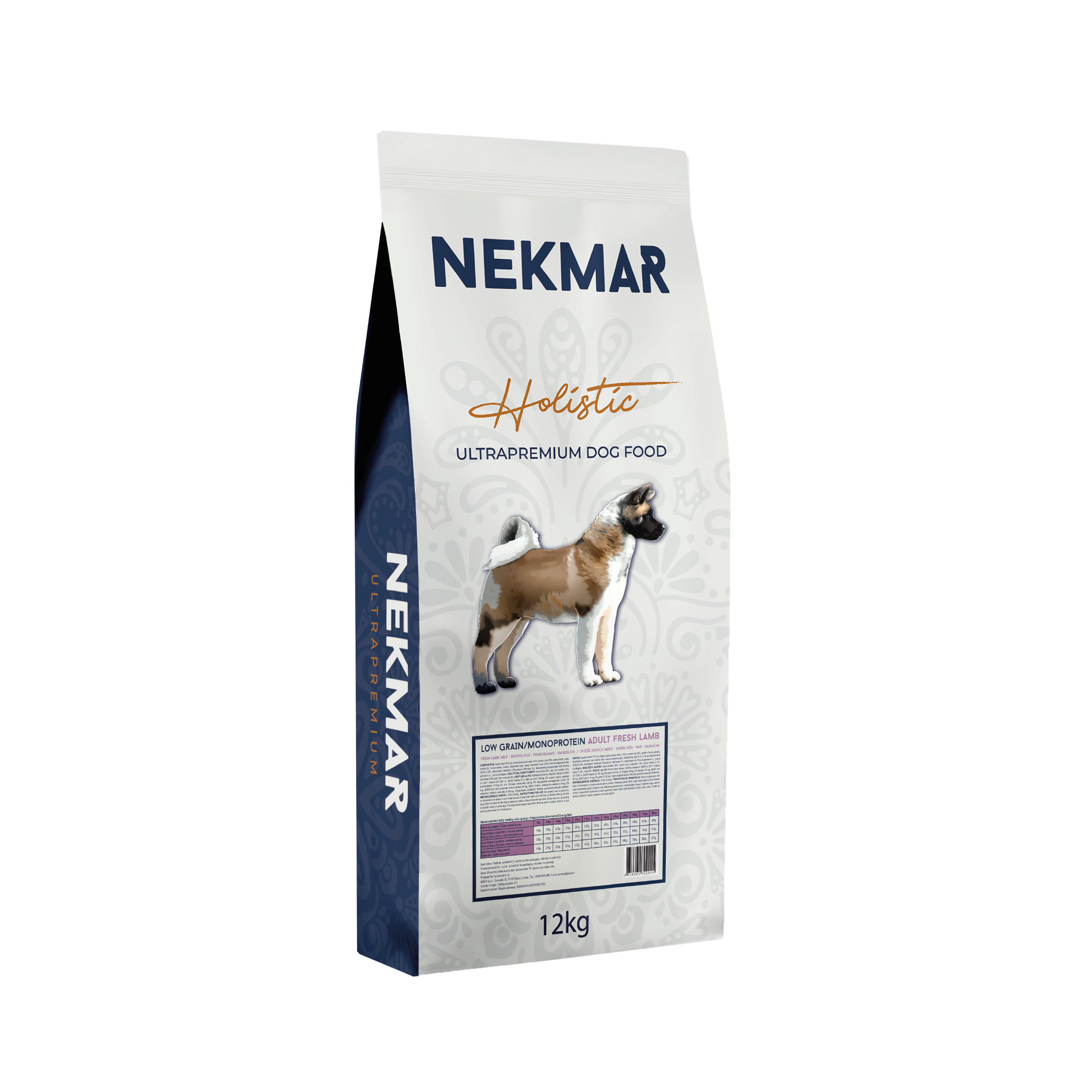 Chien Adulte - 12kg - Agneau Frais