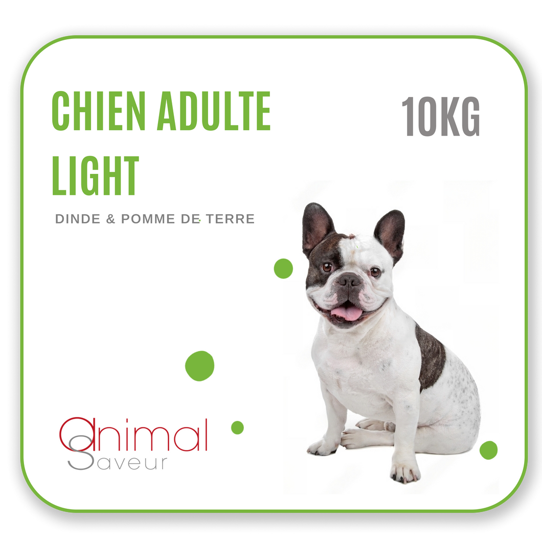 Chien Adulte Préventive Light 10 kg - Dinde / Pommes de Terre