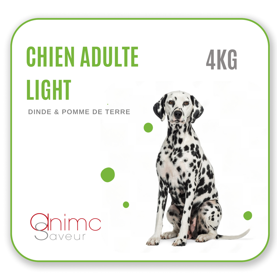 Chien Adulte Préventive Light 4 kg - Dinde / Pommes de Terre