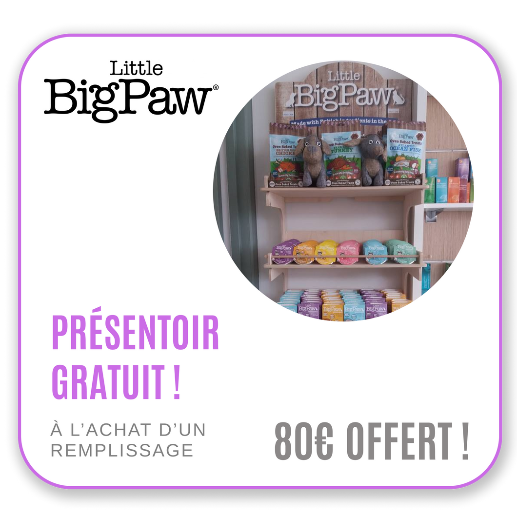 Little Big Paw - Offre présentoir