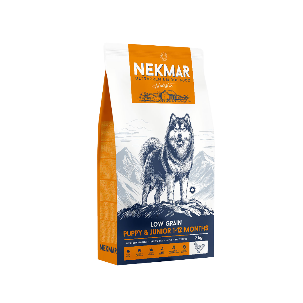 Chiot & Junior 1-12 mois - 2kg