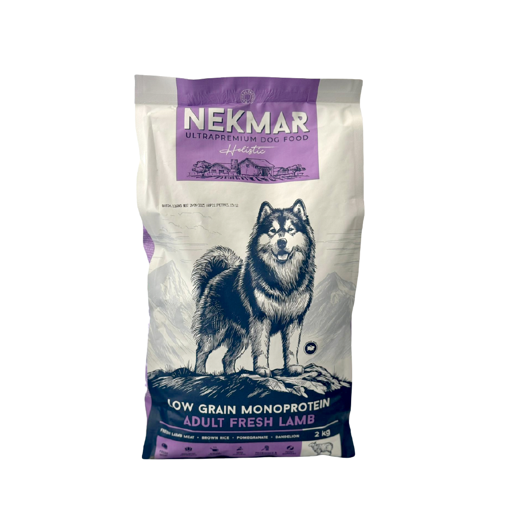 Brokken Volwassen Hond - 2kg - Vers Lamsvlees