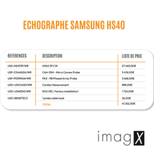 Charger l&#39;image dans la galerie, Échographe Samsung HS40 | Promo de -30%
