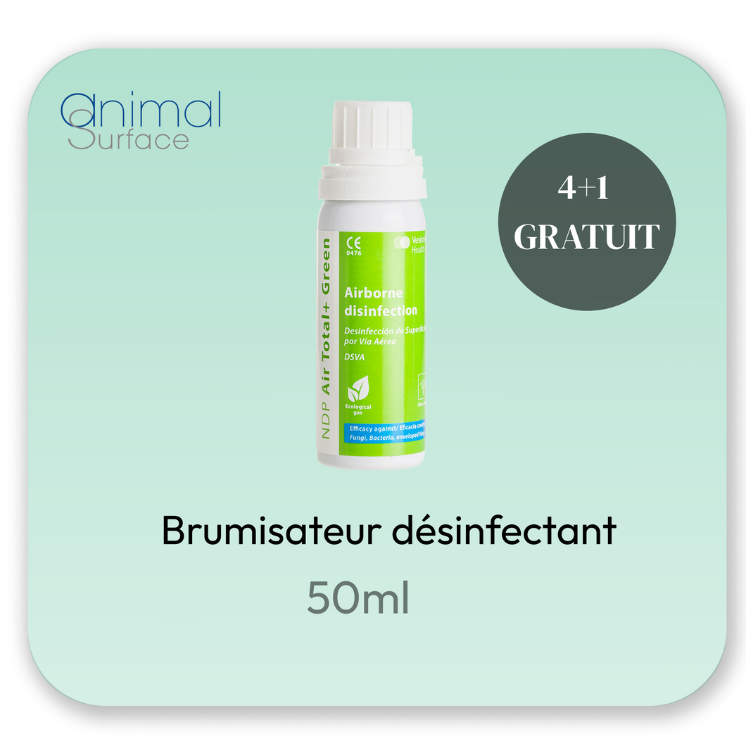 Promo Brumisateur désinfectant - 50ml - 4+1 gratuit