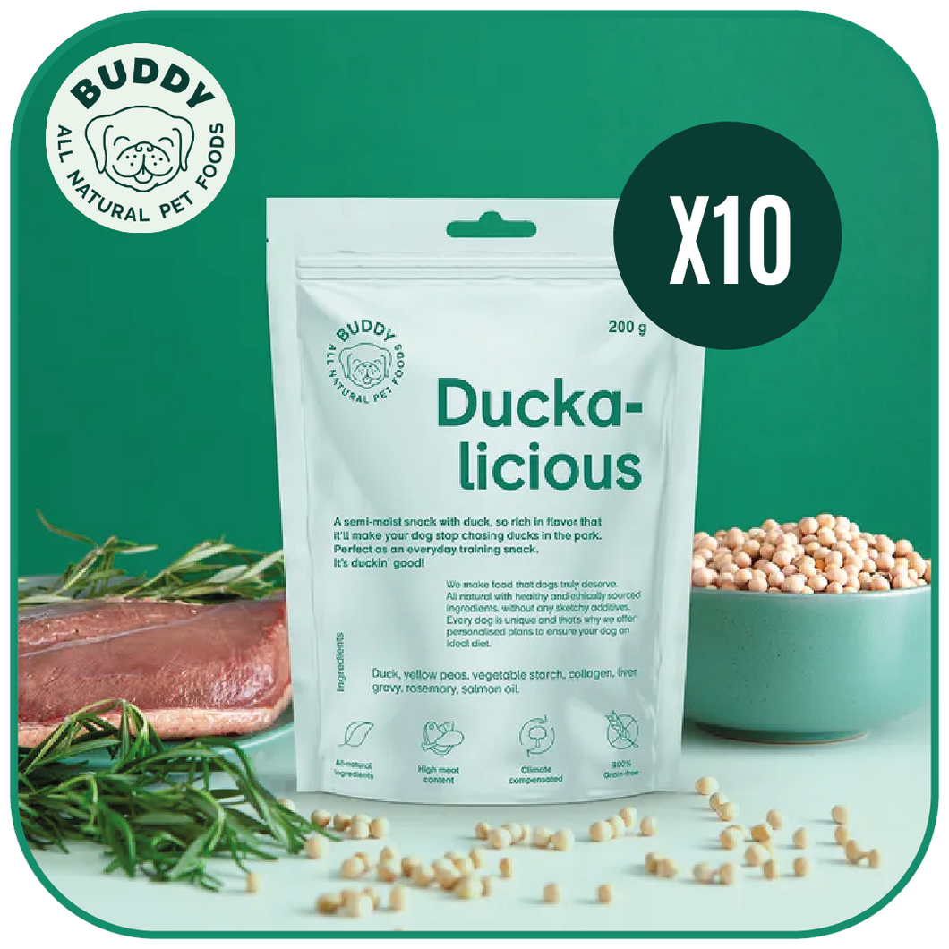 Duckalicious | Friandise pour chien au canard | Carton de 10