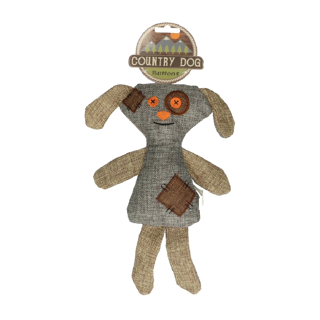 Peluche Country Dog - Buttons