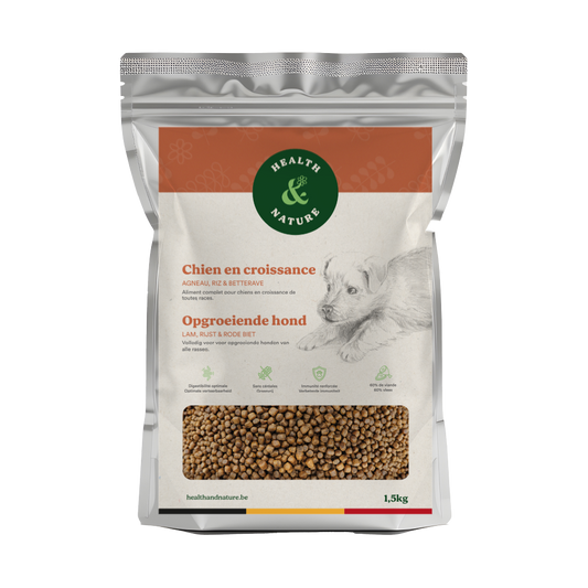 Hondenbrokken voor Groeiende Pups 1,5kg monster -50%