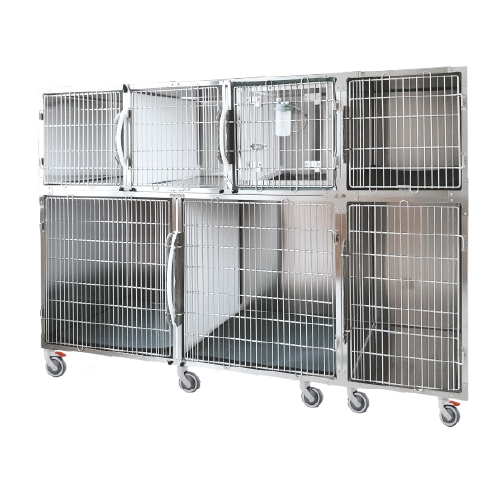 Cage d'hospitalisation 7 compartiments