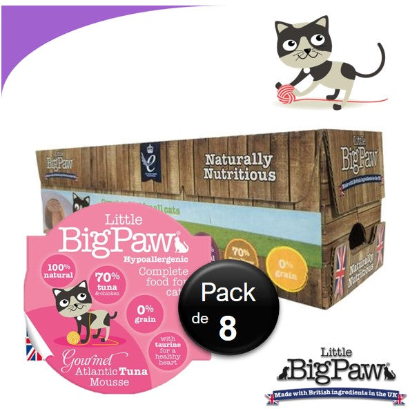 Little Big Paw Chat 85g Thon - Carton
