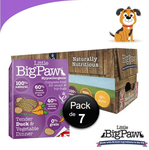 Little Big Paw Chien 150g Canard - Carton