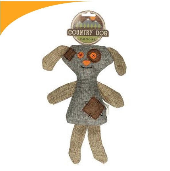 Peluche Country Dog - Buttons